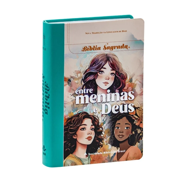 Bíblia Entre Meninas e Deus CP Luxo Ilustrada