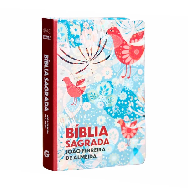 Bíblia Sagrada RC Estampada Pássaro - Capa Especial