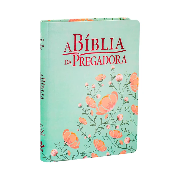 Bíblia da Pregadora ARC - Verde Floral