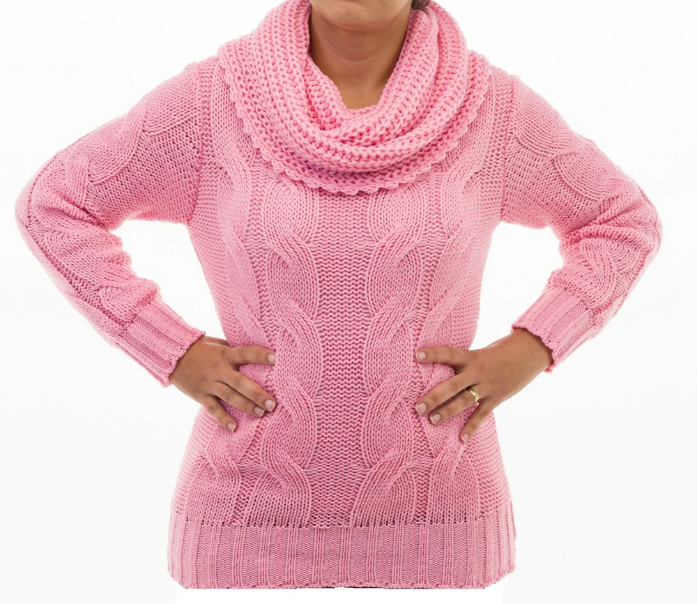 Blusa Lara Gola Rosa