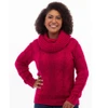 Blusa Lara Gola Vinho