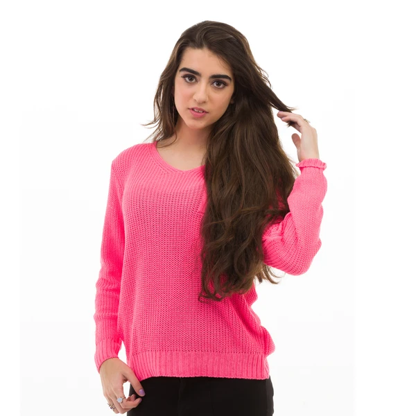 Blusa com Bolso Pink M