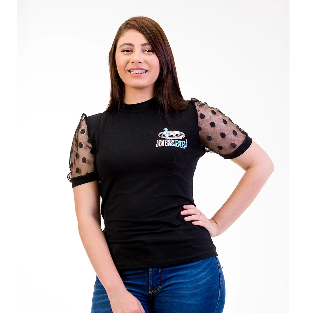 CAMISA FEMININA JOVENS QUE VENCEM