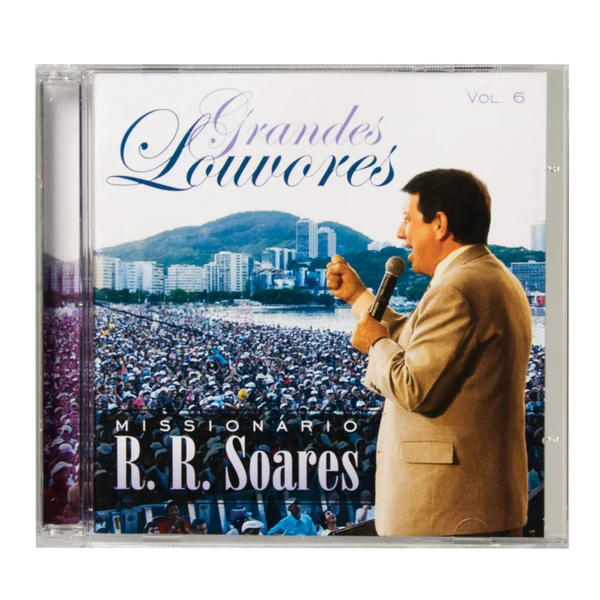 CD Grandes Louvores Vol 6 RR Soares
