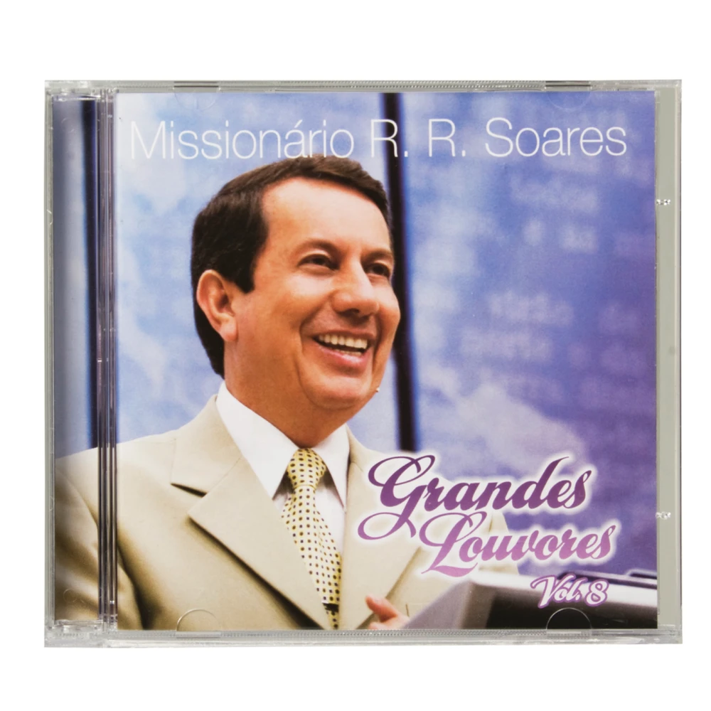 CD Grandes Louvores Vol 8 R.R. Soares