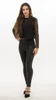 Calça Legging Flanelada preta M