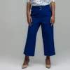 Calça Pantacourt Alfaiataria Azul - 46
