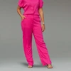 Calça Pantalona Rosa GG