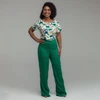 Calça Pantalona Verde