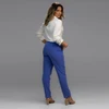 Calça de Alfaiataria com Vinco Comfort Azul G