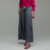 Calça pantacourt envelope CINZA TAM 42