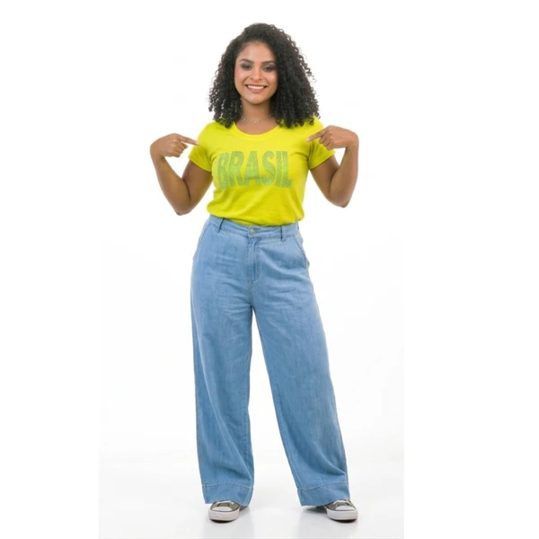 Camisa Brasil Amarela