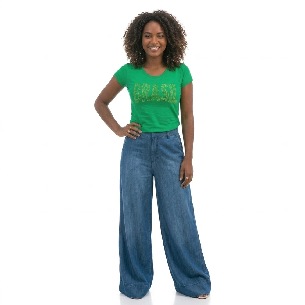 Camisa Brasil Verde