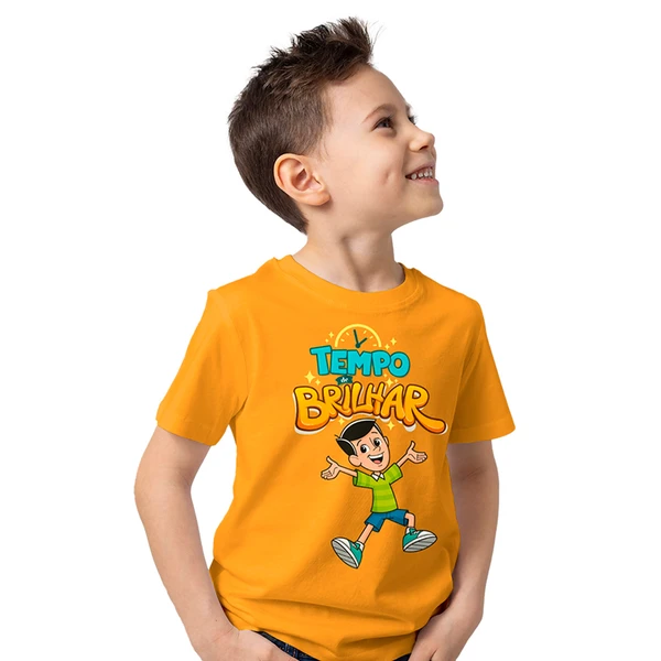 Camisa CQV Tempo de Brilhar - Laranja