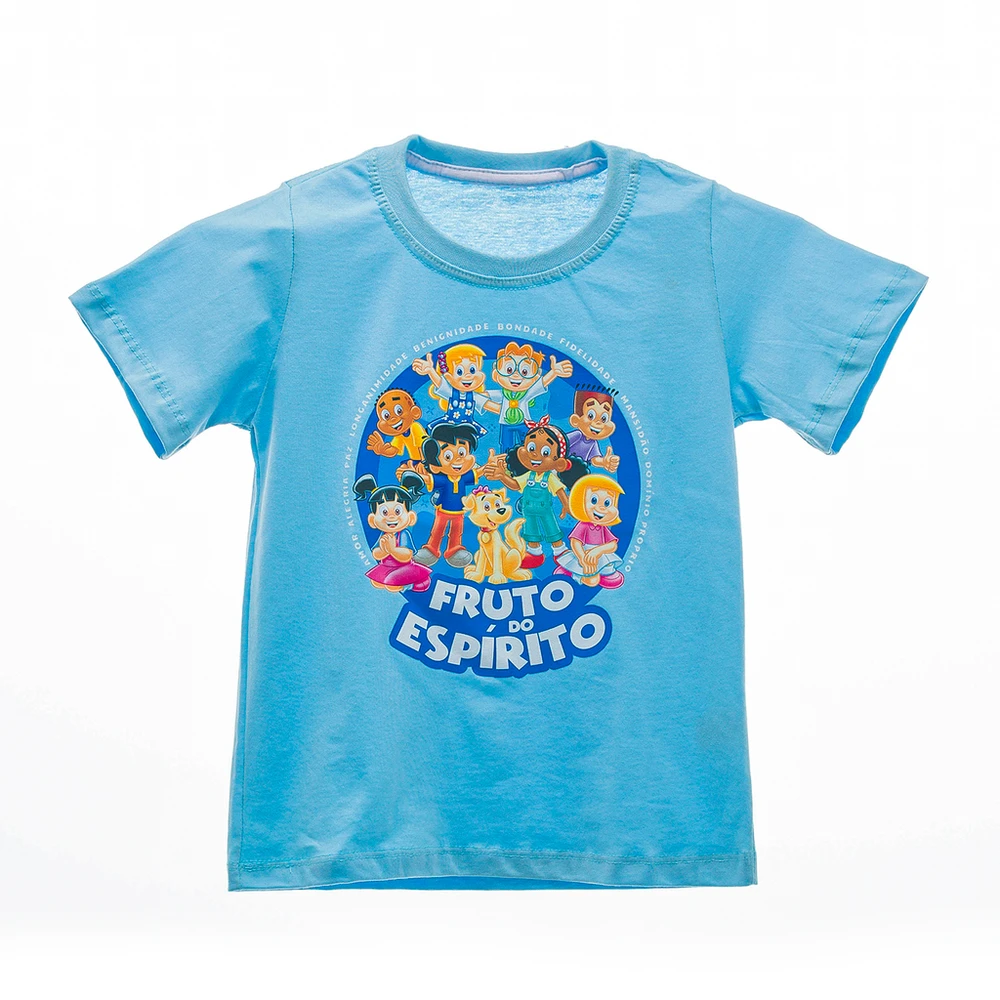 Camisa Crianças que Vencem Azul
