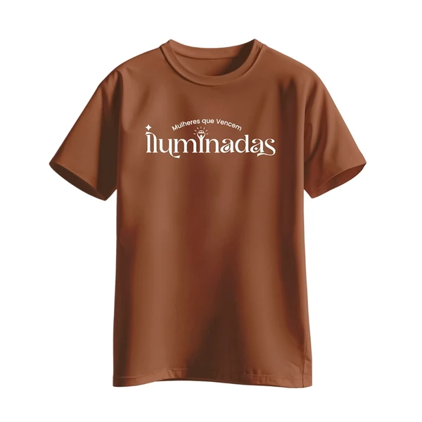 Camisa Iluminadas Marrom