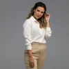 Camisa Linho Branca 46