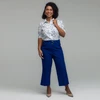 Camisa floral azul