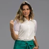 Camisa tule branca