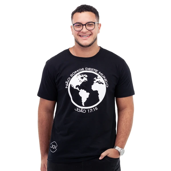 Camiseta JQV Globo Masculina M