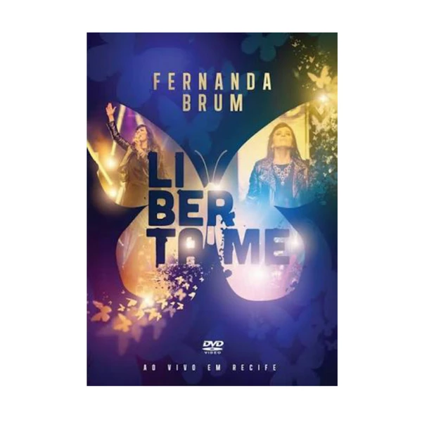 DVD Fernanda Brum ao Vivo Em Recife Liberta-me