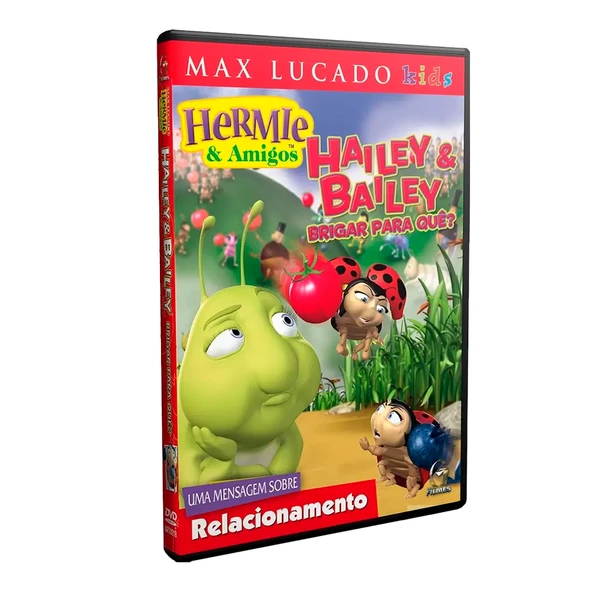 DVD Hermie e Amigos Hailey & Bailey Brigar para quê?