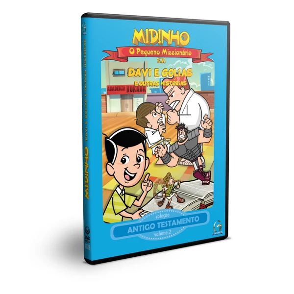 DVD Midinho O Pequeno Missionário Antigo Testamento Vol 2