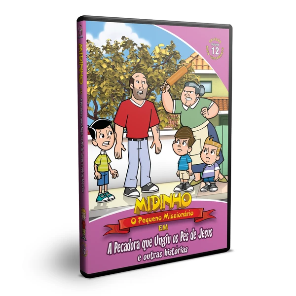 DVD Midinho O Pequeno Missionário Novo Testamento Vol 12