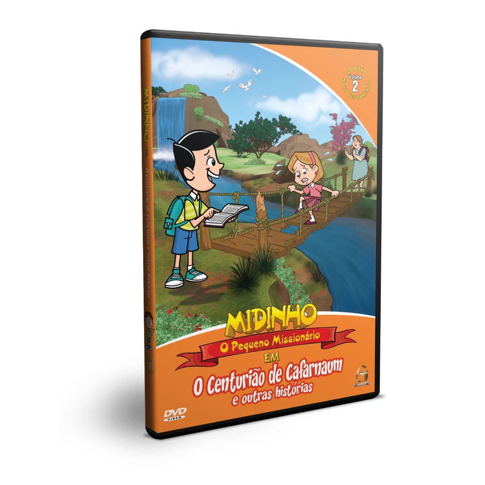 DVD Midinho O Pequeno Missionário Novo Testamento Vol 2