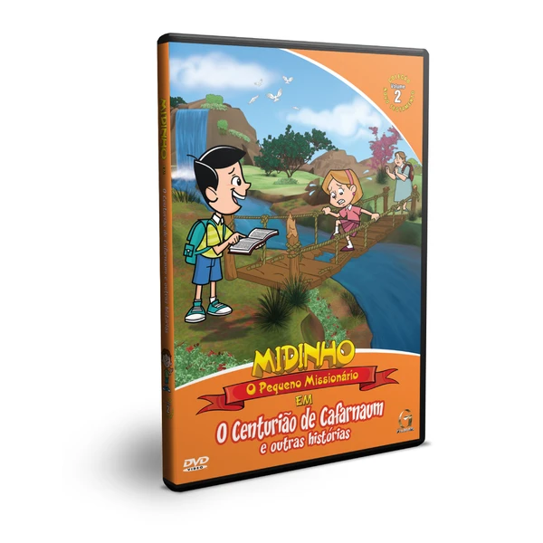 DVD Midinho O Pequeno Missionário Novo Testamento Vol 2