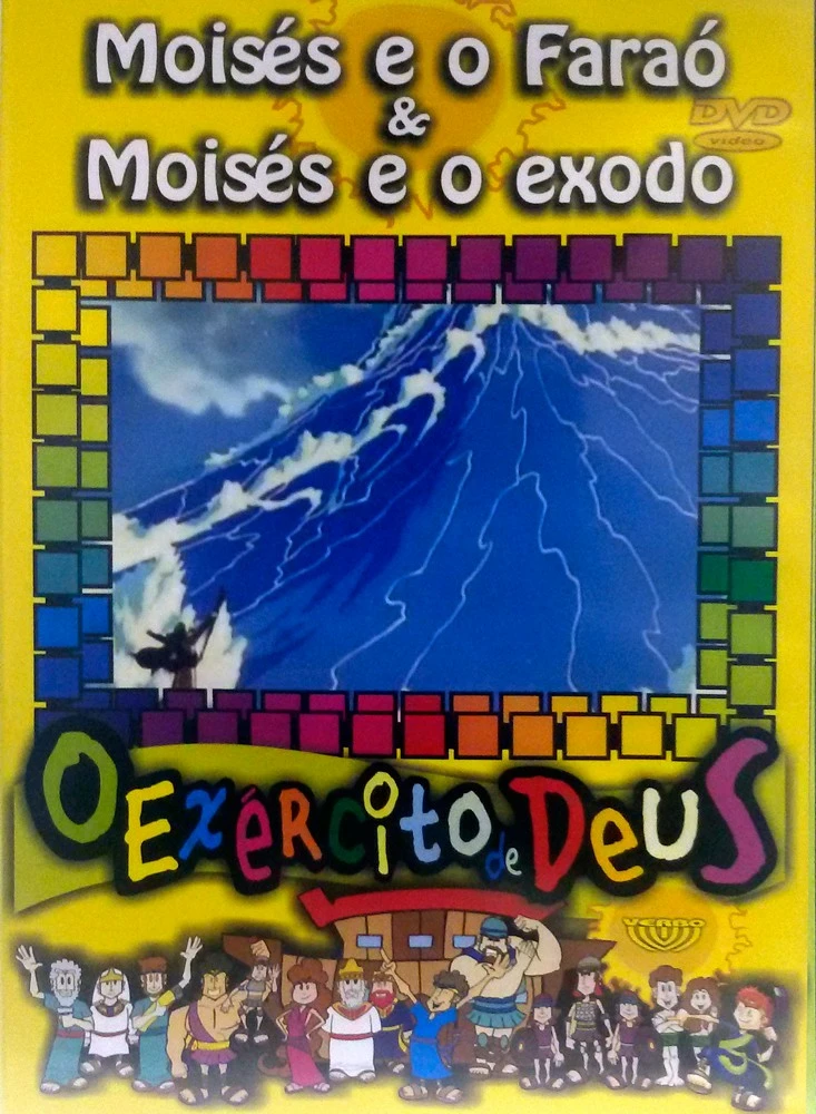 DVD Moisés e o faraó e Moisés e o Êxodo
