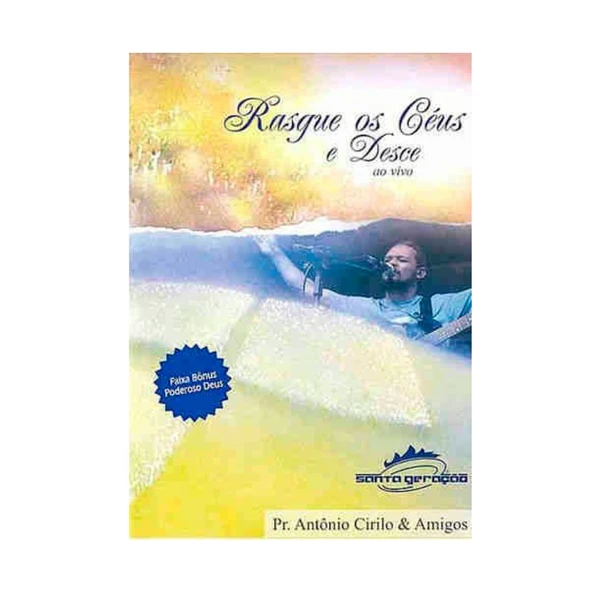 DVD Rasgue os Céus e Desce Pr. Cirilo