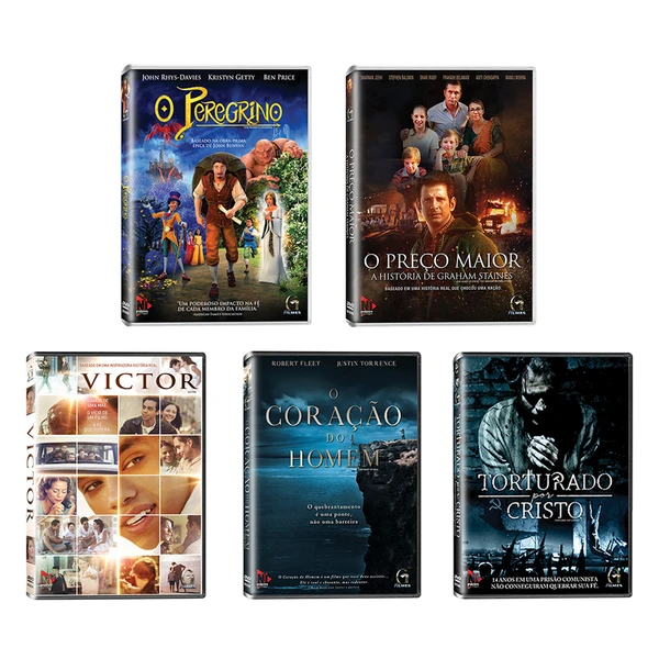 KIT Dvds Libertação e Transformação