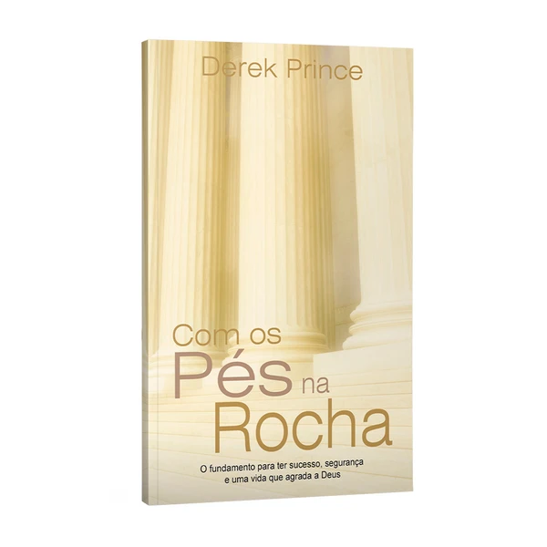 Livro Com os pés na rocha