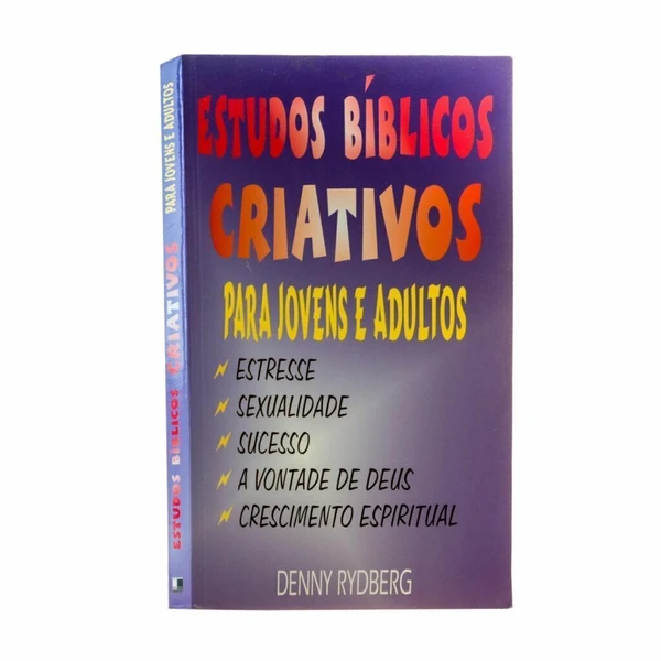 Livro Estudos BIiblícos Criativos Para Jovens e Adultos