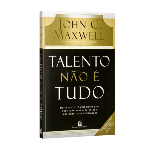 Livro Talento não é tudo