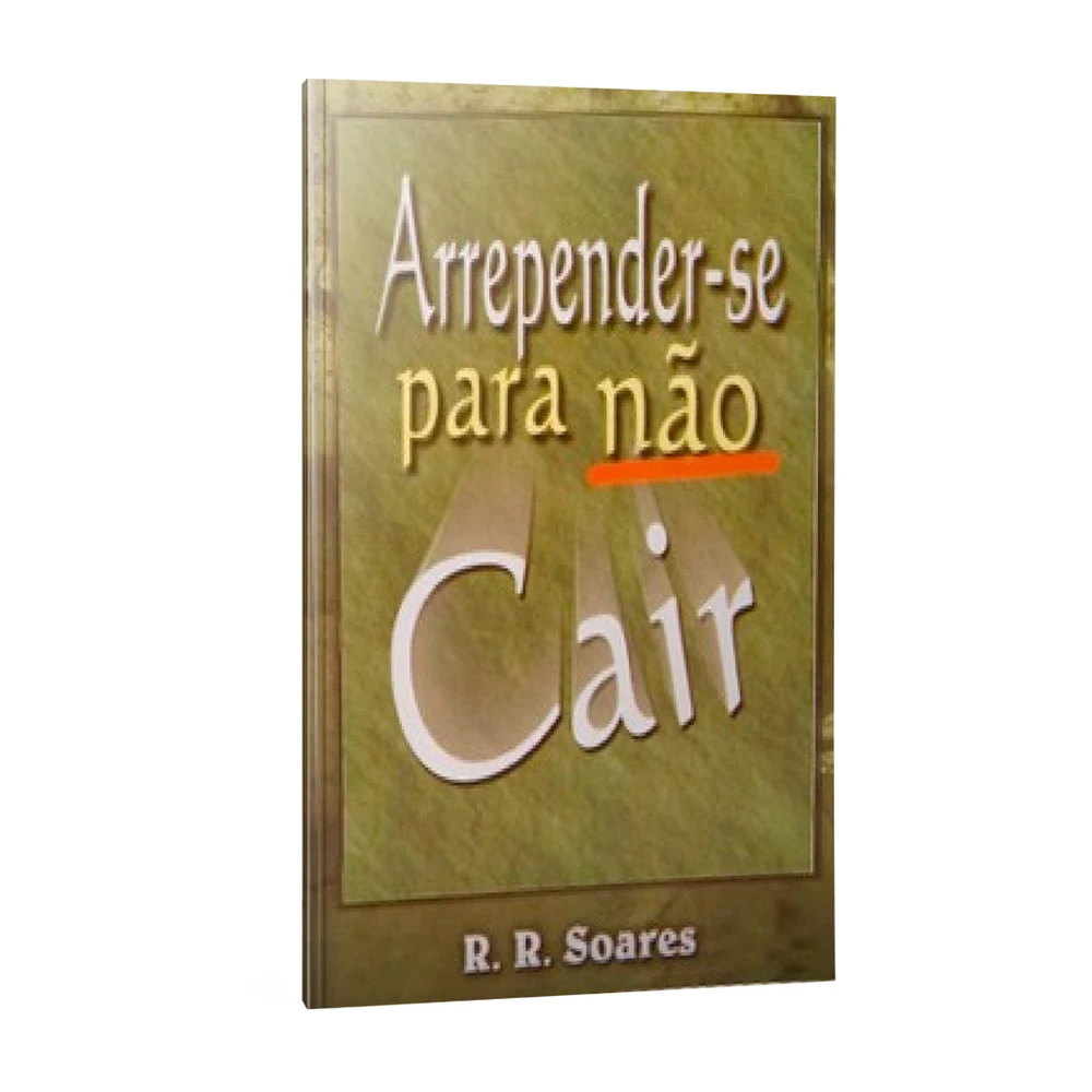Livro arrepender se para não cair
