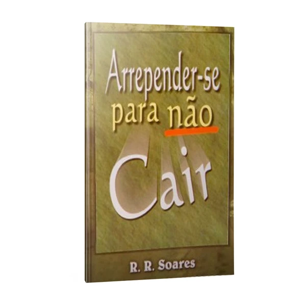 Livro arrepender se para não cair