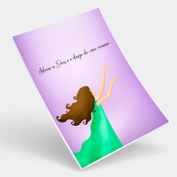 Livro para suas reflexões - Lilás